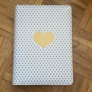 Heidi Swapp August to July Polka Dot and Heart Journal Agenda  Planner, new